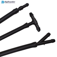 DIGIFOUNDER 18Pcs/set Universal T Y I Type Car Front Windshield Wiper Cleaning Tube Hose Connector S