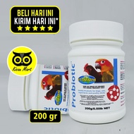 Vitamin PROBIOTIC VETAFARM 200 GRAM IMPORT Medicine Bird Purple LOVEBIRD Walken MURAI PROV200