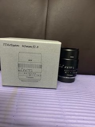 超平 完美無瑕 TT artisan TTartisan 40 40mm F2.8 Macro FX XF Fujifilm Mount