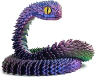30in 3D Printed Snake Toys Large Flexible 3D Printed Animal Fidget ADHD Snake Toys Perfect Deskfor A