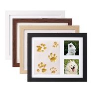 2026 New Style Pet Paw Print Commemorative Hand Foot Print Photo Frame Table Baby Couple Hand Print 