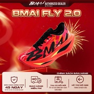 Bmai Shoes | BMAI FLY 2 Full Carbon Running Shoes - Red - Genuine Product - Full carbon Shoes | Prof