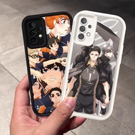 Case for Samsung Galaxy A52 A73 A53 A52S 5G S25 Ultra A36 A56 A26 Silicone Case H-42 Haikyuu