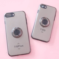 HP YKCS 0403 iphone 7G 8G 7PLUS 8PLUS soft case back cover clear siliconehp BENING TPU fuse socketRi