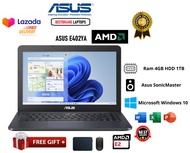 Sale !! Laptop Asus E402YA E402 RAM 4GB SSD 512GB SLIM RINGAN - BERGARANSI SIAP PAKAI