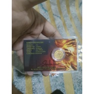 Gold Coin / Syiling Emas Harimau Mint Gold 1 Gram 999