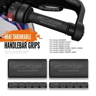 Handlebar Grips For Honda CB1000R CB1000 Hornet CB750 CB500 Hornet CB650R CB650F CB500F Heat Shrinka