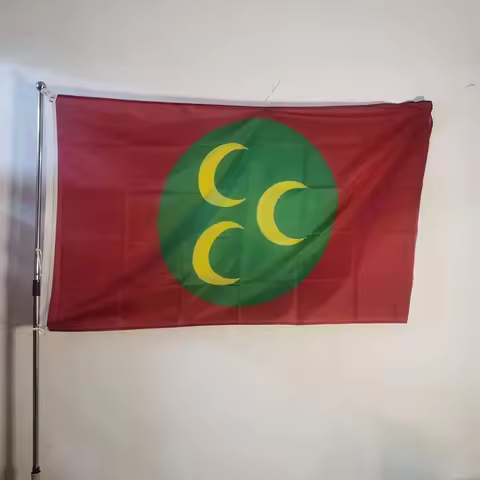 Ottoman Empire Flag (1517-1793) Outdoor Banner for Decor 90x150cm Polyester