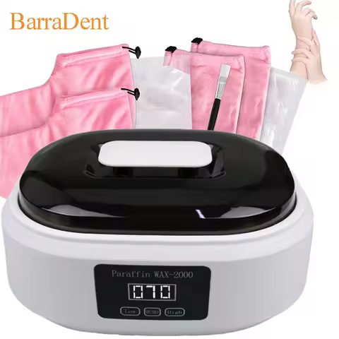Paraffin Heater 2L Capacity Square Wax Bean Machine Hair Removal Wax Machine Paraffin Wax Therapy Mo