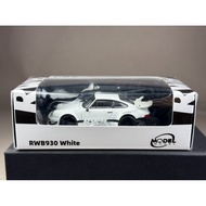 Porsche RWB 930 White Scale 1:64 Brand Model