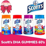SCOTT'S DHA GUMMIES 60'S
