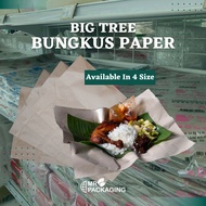 Brown Paper,Hawker Paper,Food Wrapping Paper/Kertas Bungkus Nasi Lemak,Kertas Minyak ,Kertas Pembung