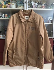 Vans 啡色外套 coach jacket