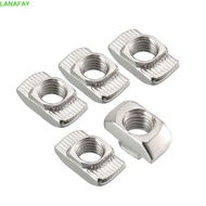 LANAFAY Thread T Nut M3-M8 For 2020 3030 4040 4545 Series Home Improvement T-Slot Carbon Steel Alumi