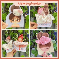 [November 20 Gift]Beautiful Scrunchies Hair Bow Card Set – Cards for Girlfriend, Mother, Luxurious M