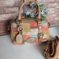 Fossil Maddox small pw patchwork vintage