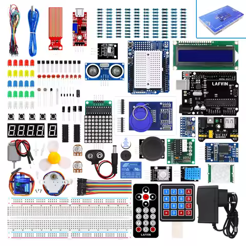 Starter Kit for Arduino UNO R3 Ultimate Starter Set Full Version Learning DIY Kit Project for UNO wi
