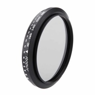 Andoer 52mm ND Fader Neutral Density Adjustable ND2 to ND400 Variable Filter for Canon Nikon DSLR Ca