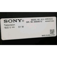 Backlight Set 40inch Sony KLV-40R352C, KLV-40R352D, KLV-40R472B BRANDNEW 10pcs 5Leds 3volts Genuine