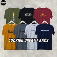 Distro Motif T-Shirts for 100 Thousand Rupiah, Get 7 Cool Guys and Girls