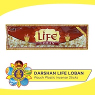 Dupa India Aromaterapi Pouch Plastic - Darshan Life Loban 35 Sticks