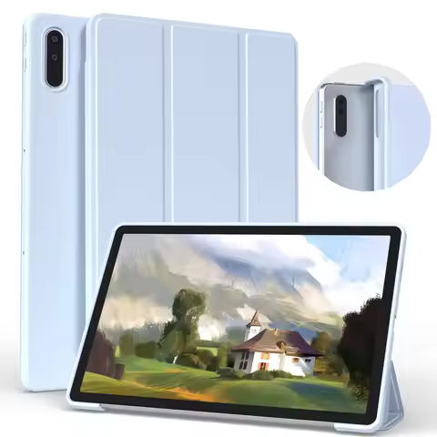 For Lenovo Tab P11 Pro Case & Lenovo Tab P11 PLUS Cover TB-J606 J616 Magnetic Tri-Fold Stand Funda t