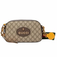 【GUCCI 古馳】GG Supreme Messenger 老虎頭包 相機包 肩背包 斜背包 476466