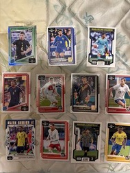 Panini多張足球球星卡