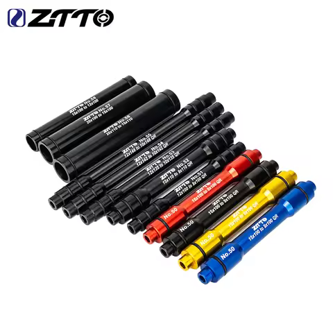 ZTTO Hub Thru Axle QR Adapter All Size Boost 9mm 10mm Quick Release 15mm 12mm 20mm 100x15 100x12 100