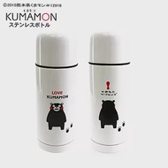 日本KUMAMON熊本熊真空保冷保溫瓶杯(350ml;二重真空斷熱構造;瓶蓋防漏設計)K12918