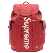 Lv x Supreme 聯名後背包