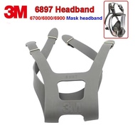 3M 6897 Headband 6700/6800/6900 respirator mask replace Strap Four fixed firm durable rubber Headban