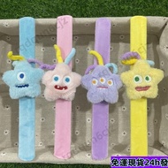 Taiwan Ready Stock Cartoon Plush Monster Pop Ring Brooch Funny Star Doll Decoration Bag Student Pin 