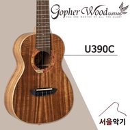 Gopherwood U390C Acacia Core Top Solid Concert Ukulele