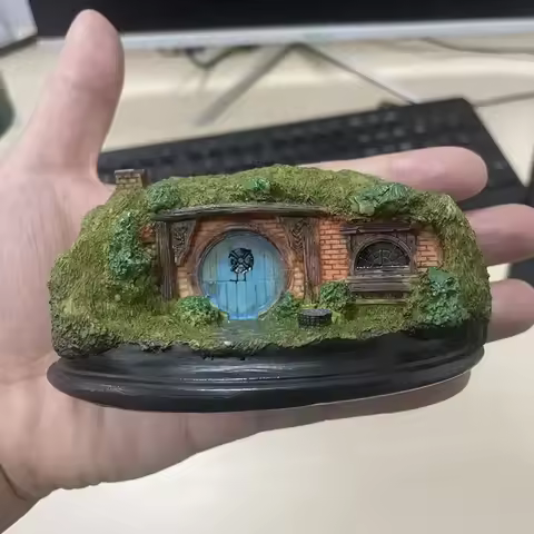 VIP High quality knick knack Hobbiton Bathilda NO.26 house figures resin statue toys collection mode