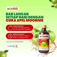 Cuka Apel MOORNIE Cuka Apel Original Untuk Kesehatan Cuka Apel Untuk Diet Dan Diabetes tbk