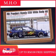 Pre-order Hobby Design 1/24 Honda Civic EG6 Rocket Bunny Wide Body Kit HD03-0506 For Hasegawa Model 