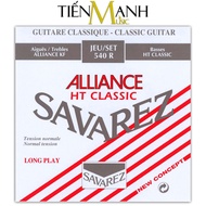 Bộ dây đàn cổ điển Classic Guitar Savarez Normal Tension 540R (Alliance HT Classic Standard Red Card