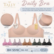 TALLY BRA BH 5518 l CUP B l THIN FOAM l WIRELESS l 3 HOOKS l SIZE 36 - 42