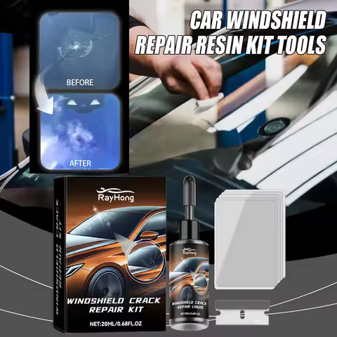 Car Windshield Repair Resin Kit Quickly Repair Cracks Windscreen Break Scratch Restoration Protectiv