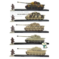 Lora Hobby H2 ATLAS World War II German Army Tiger King II Heavy Tank Simulation Alloy Finished Product Military Chariot Model 1/72