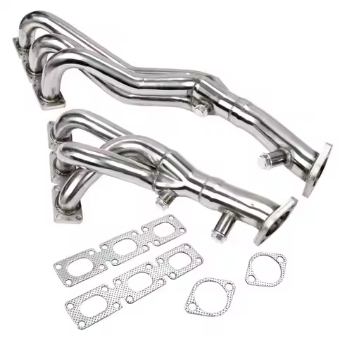 Exhaust Manifold Header Gasket Kit for 1997-2002 BMW M52 323i 328i 528i E46 E39 Z3 2.5L 2.8L 3.0L L6