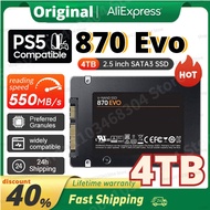 2024 Original 870EVO SSD 4TB 2TB 500GB Internal Solid State Disk HDD Hard Drive 1TB 8TB SATA3 2.5inch for Laptop Computer PS5