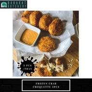 TEAM KITCHEN / MARINADE / FROZEN CRAB CROQUETTE 3 PCS/PKT FROZEN FOOD