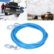 Sudi aqxreight Trailer Safety Break Cable with Hook Quick Release 5mx12mm/16.4ftx0.5in 7t Load Cars 