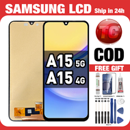 LCD SAMSUNG A15 4G A155/ A15 5G A156 Compatible For Original Glass Touch Screen Digitizer