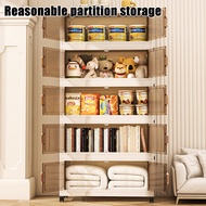 IKEA Foldable Storage Cabinet with Magnetic Doors, Large Capacity, 32-166cm