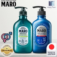 ORIGINAL MARO Deo Scalp Medicated Shampoo 480ml + MARO Body & Face Shampoo Coo 400ml