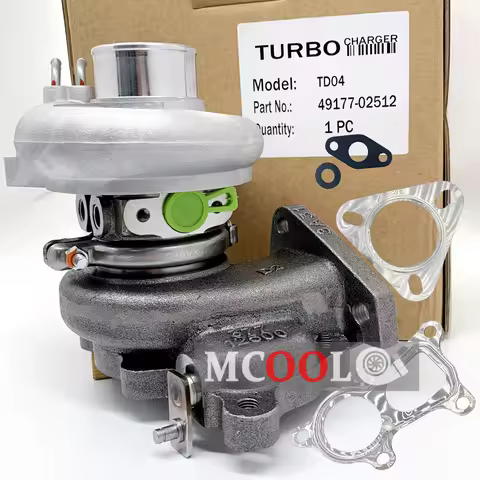 TD04 Turbocharger For Mitsubishi L200 Montero PAJERO Galloper 4D56 4D56Q 2.5L Turbo 49177-02512 4917