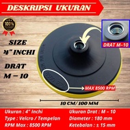 Tatakan Amplas 7 Inchi | Tatakan Amplas Bulat Tatakan Grida Gerinda 7 Inchi | Tatakan Polisher 7 Inc